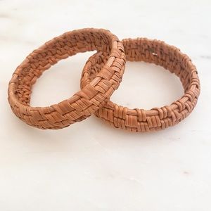 Two Rattan Bracelets